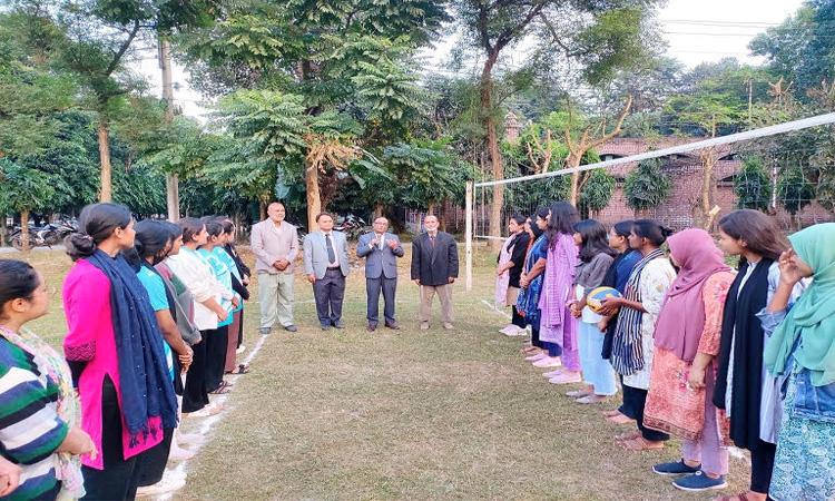 হাবিপ্রবিতে  বিজয় দিবস উপলক্ষে ভলিবল টুর্নামেন্টের চূড়ান্ত খেলা অনুষ্ঠিত