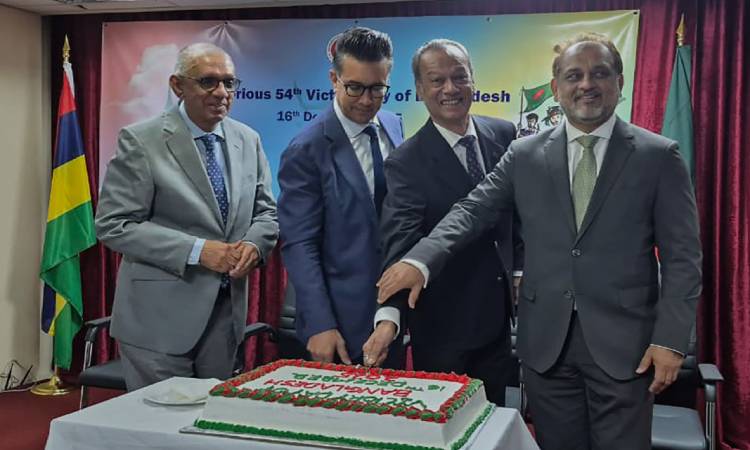 মরিশাসের বাংলাদেশ হাইকমিশনে মহান বিজয় দিবস উদযাপন