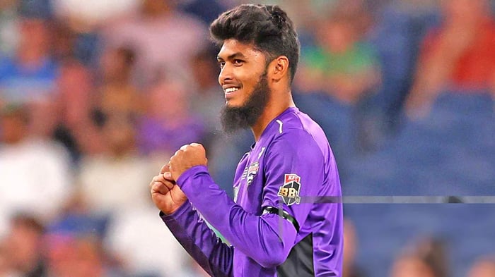 রিশাদের ২ উইকেট শিকারের ম্যাচে হারল হোবার্ট