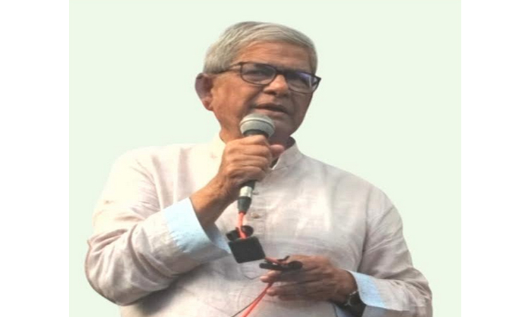 ঠাকুরগাঁও-১ আসনে মির্জা ফখরুলের পক্ষে মনোনয়নপত্র সংগ্রহ