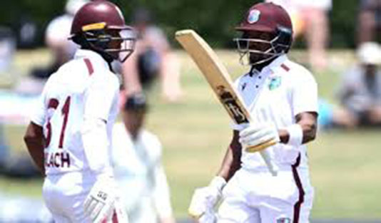 হজের সেঞ্চুরিতে ওয়েস্ট ইন্ডিজের লড়াই