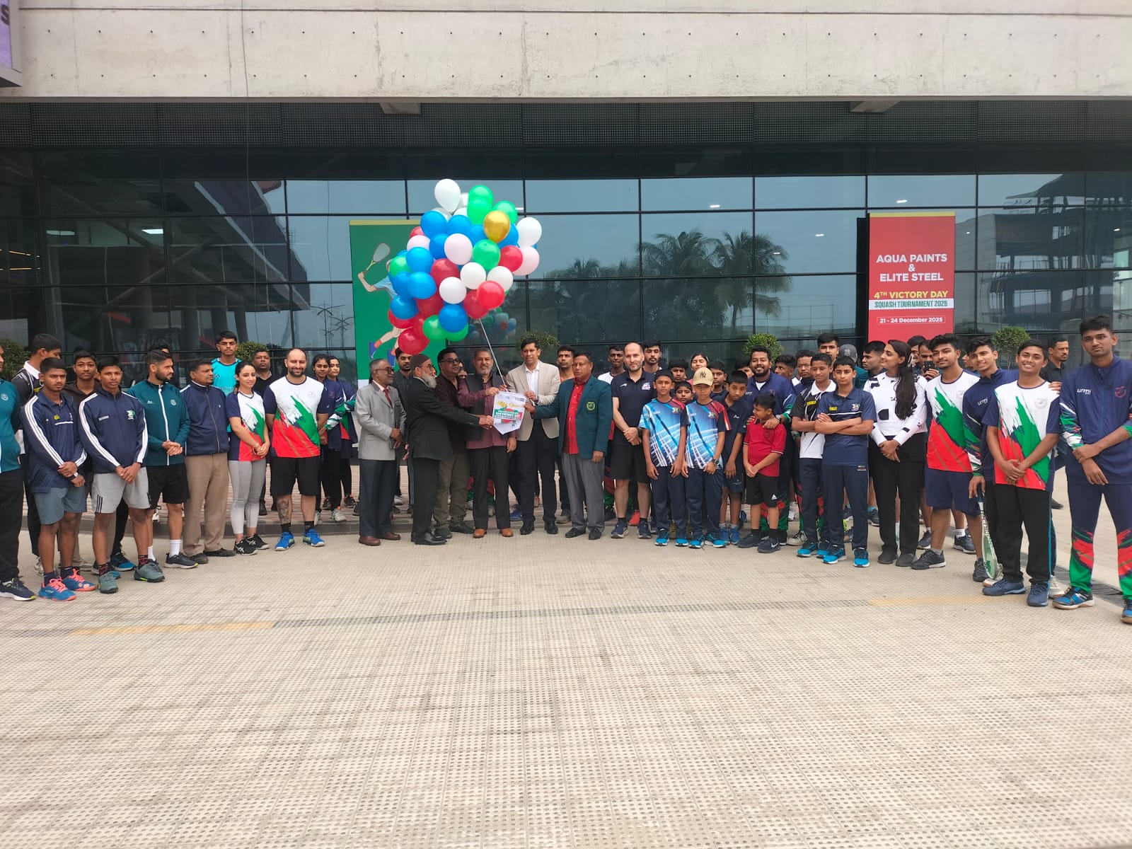 বিজয় দিবস স্কোয়াশ প্রতিযোগিতার চূড়ান্ত পর্ব শুরু