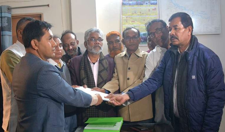 রংপুরে বিএনপি প্রার্থীদের মনোনয়নপত্র সংগ্রহ