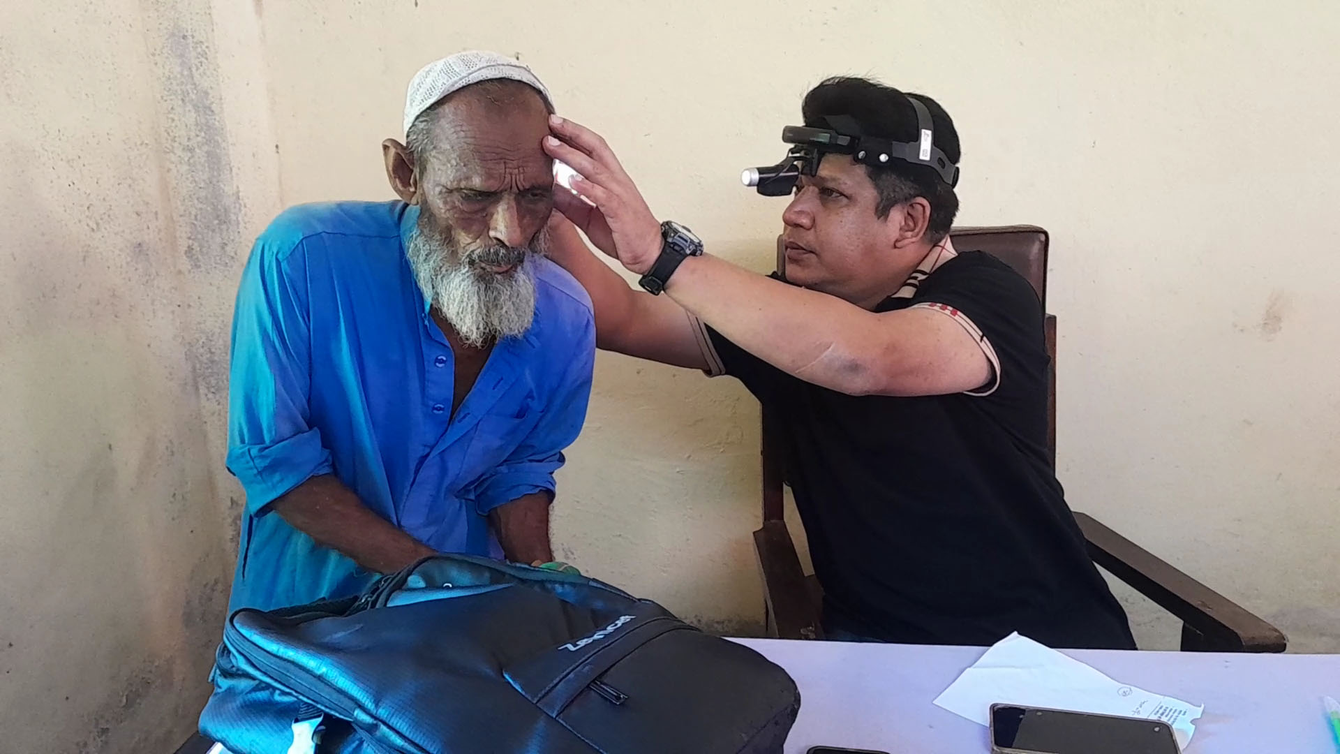 নওগাঁয় দিনব্যাপী ফ্রি মেডিকেল ক্যাম্প