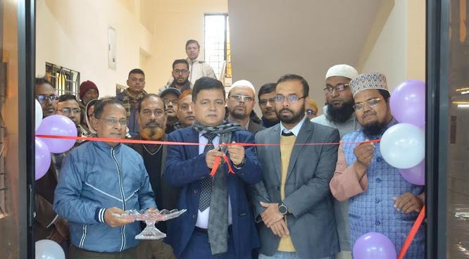 বেরোবি কেন্দ্রীয় মসজিদের দ্বিতীয় তলার উদ্বোধন