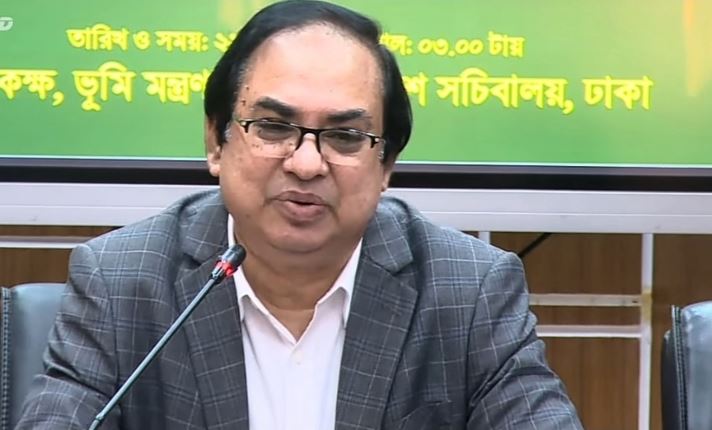 সাধারণ মানুষের সচেতনতাই ডিজিটাল ভূমিসেবার সফলতা : ভূমি সচিব