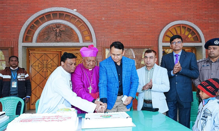 রাজশাহীতে বর্ণাঢ্য আয়োজনে বড়দিন উদযাপন