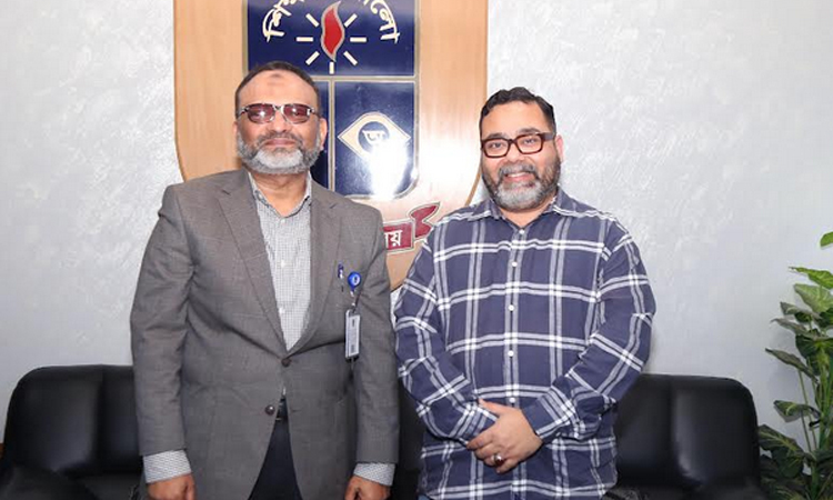 ঢাবি উপাচার্যের সঙ্গে যুক্তরাজ্যের সাউথ ওয়েলস বিশ্ববিদ্যালয়ের উপাচার্যের সাক্ষাৎ