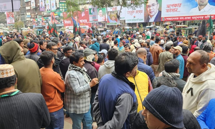 বেগম খালেদা জিয়ার মৃত্যুতে বিএনপির কেন্দ্রীয় কার্যালয়ে শোকের ছায়া