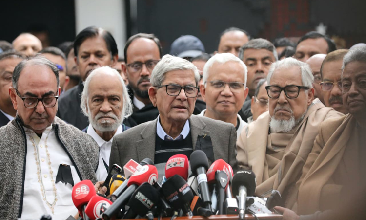 কাল দুপুর ২টায় খালেদা জিয়ার জানাজা: মির্জা ফখরুল