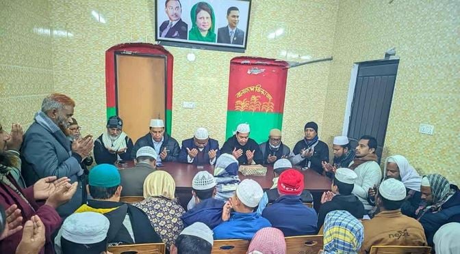 বেগম খালেদা জিয়ার মৃত্যুতে শোকাহত রংপুর বিএনপি, সর্বত্রই শোকের ছায়া