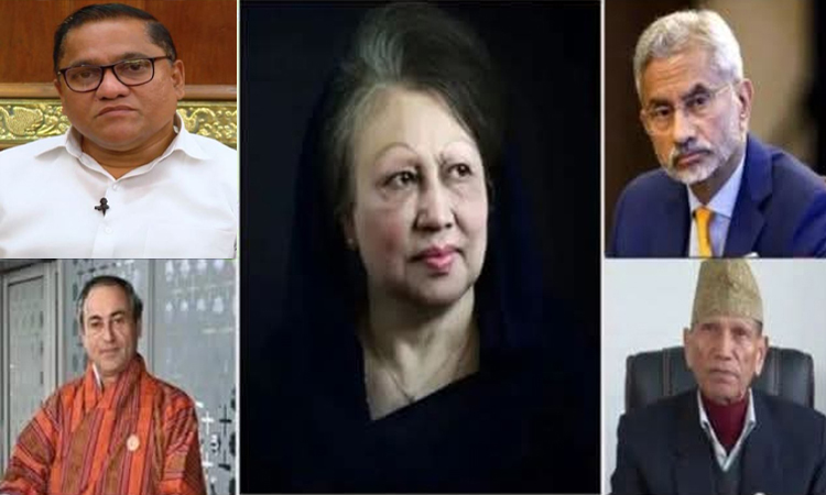 খালেদা জিয়াকে ভারত, নেপাল, শ্রীলঙ্কা ও ভূটানের পররাষ্ট্রমন্ত্রী এবং পাকিস্তানের স্পিকারের শেষ শ্রদ্ধা