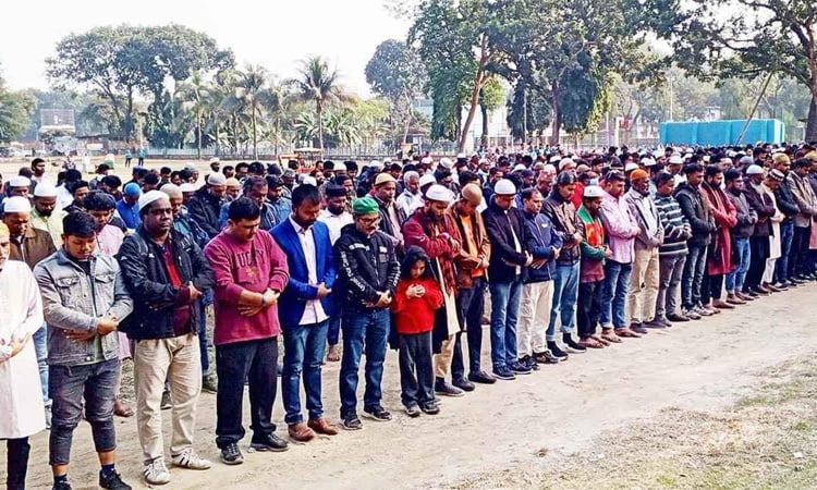 রংপুরে বেগম খালেদা জিয়ার গায়েবানা জানাজা অনুষ্ঠিত