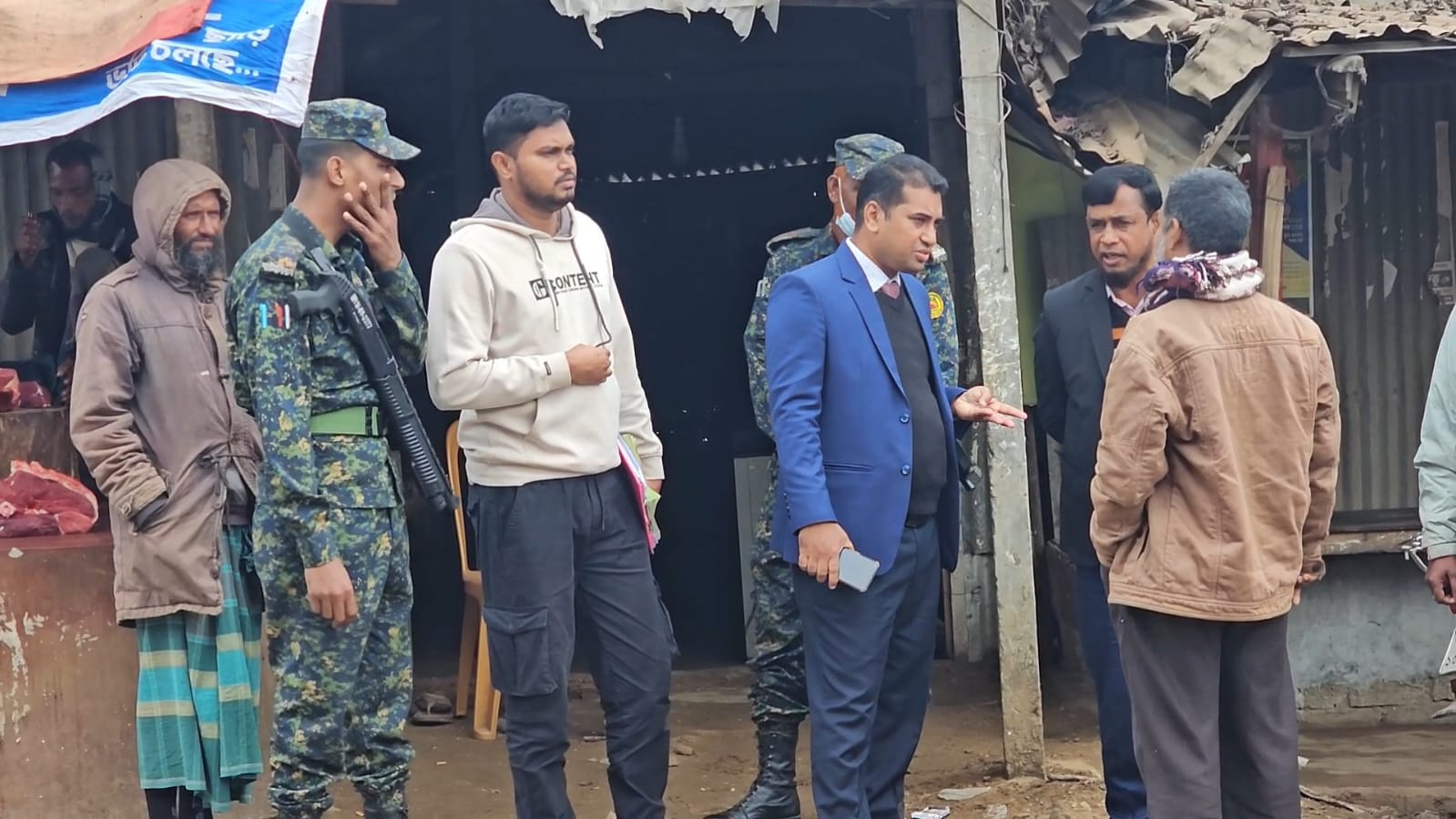 নেত্রকোণায় পচা মাংস মজুদের দায়ে ১০ প্রতিষ্ঠানকে জরিমানা