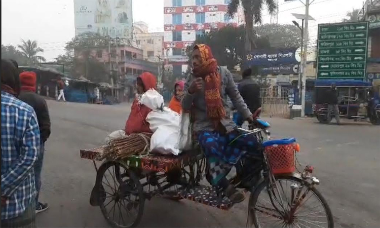 চুয়াডাঙ্গায় শীতে জনজীবন বিপর্যস্ত