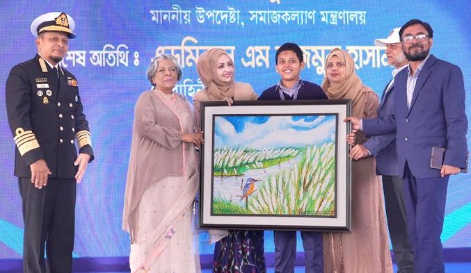 নৌবাহিনীর উদ্যোগে বিশেষ চাহিদাসম্পন্ন শিশুদের জন্য ‘আশার আলো ঢাকা’