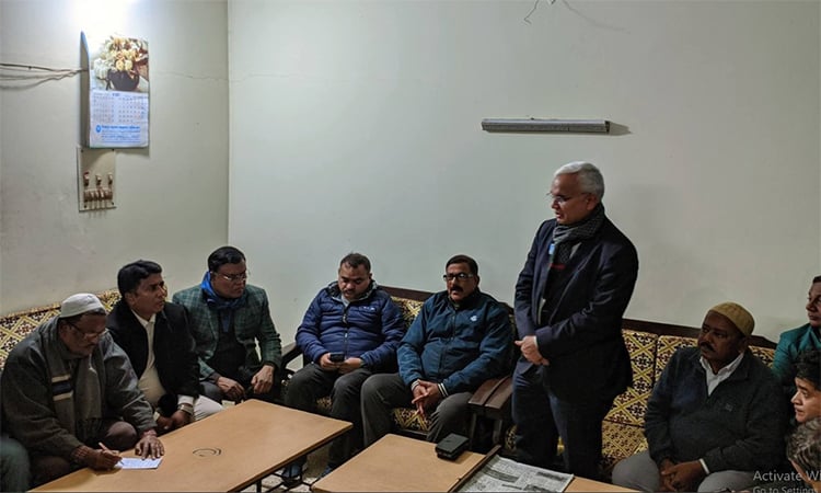 দিনাজপুর প্রেসক্লাবে ডা. জাহিদ হোসেনের সঙ্গে সাংবাদিকদের মতবিনিময় 