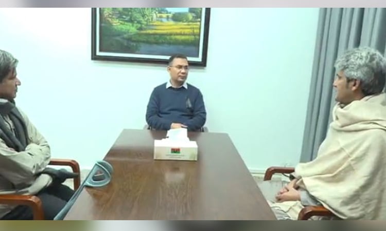তারেক রহমানের সঙ্গে জোনায়েদ সাকির বৈঠক
