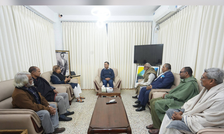 তারেক রহমানের সঙ্গে নাগরিক ঐক্যর নেতাদের সৌজন্য সাক্ষাৎ