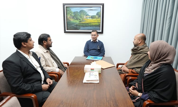 জাতীয় স্বার্থে সবাই এক থাকবে, তারেক রহমানের সঙ্গে বৈঠক শেষে এবি পার্টি