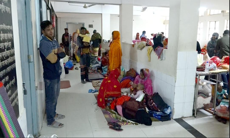 চাঁপাইনবাবগঞ্জে শীতের সঙ্গে বাড়ছে ডায়রিয়া রোগীর সংখ্যা