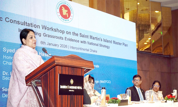 সেন্টমার্টিন রক্ষায় টেকসই পরিকল্পনাসহ মাস্টারপ্ল্যান চূড়ান্তে গুরুত্বারোপ তথ্য ও সম্প্রচার উপদেষ্টার