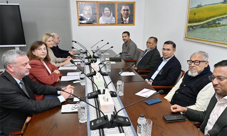 তারেক রহমানের সঙ্গে মাইকেল মিলারের সৌজন্য সাক্ষাৎ