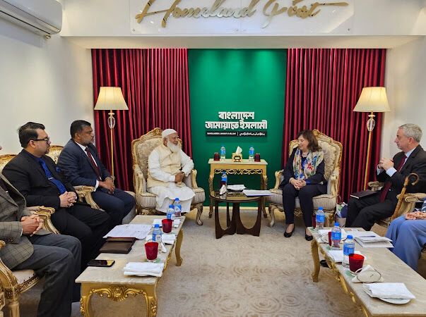 জামায়াত আমিরের সঙ্গে ইইউ’র প্রতিনিধি দলের সাক্ষাৎ