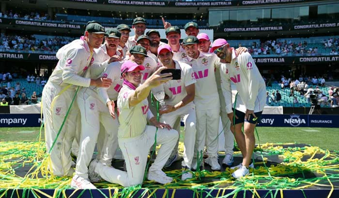 খাজার বিদায়ী টেস্ট জিতে অ্যাশেজে মধুর সমাপ্তি অস্ট্রেলিয়ার