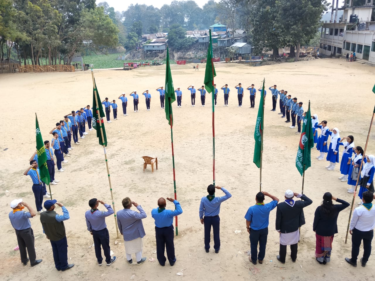 রাঙ্গামাটিতে তিন দিনব্যাপী স্কাউট ব্যাজ কোর্সের উদ্বোধন