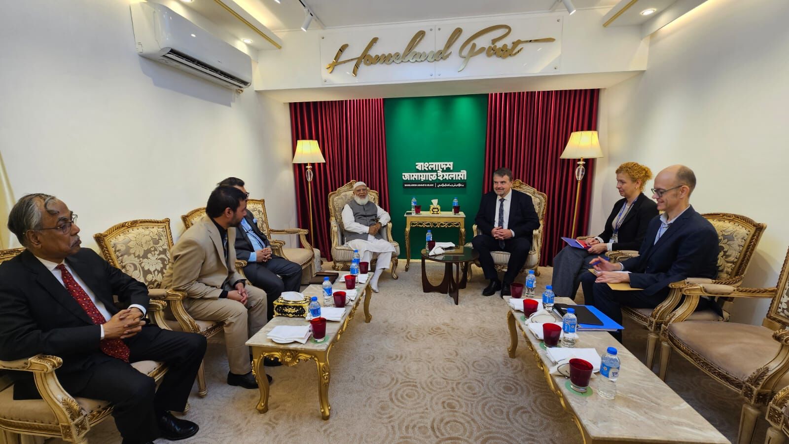 জামায়াতের আমিরের সঙ্গে ইইউ নির্বাচন পর্যবেক্ষণ মিশন প্রধানের সাক্ষাৎ