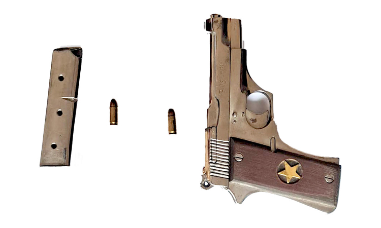 রাজশাহীতে বিদেশি পিস্তল ও ম্যাগাজিন উদ্ধার