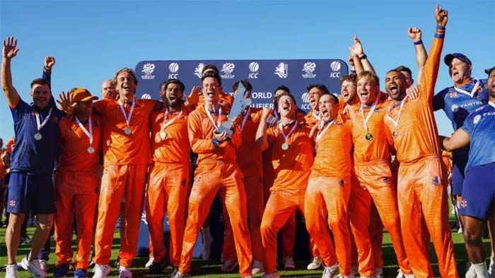 অভিজ্ঞদের নিয়ে টি-টোয়েন্টি বিশ্বকাপ দল ঘোষণা নেদারল্যান্ডসের