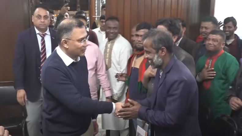 তারেক রহমানের সঙ্গে রিক্সা, ভ্যান অটোচালক নেতৃবৃন্দের মতবিনিময়