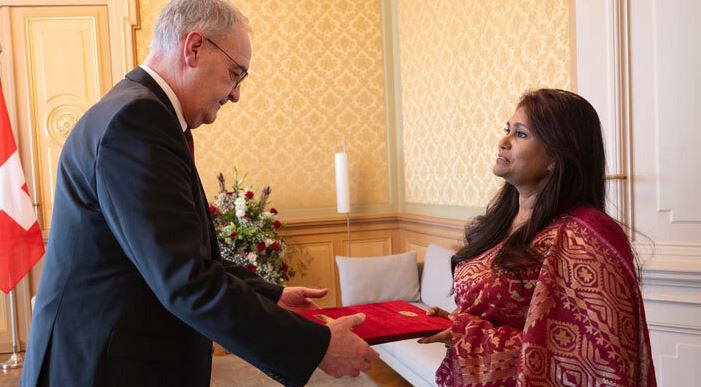 বাংলাদেশের নির্বাচনের প্রাক্কালে শান্তি কামনা করলেন সুইস প্রেসিডেন্ট