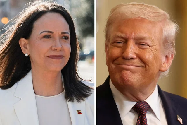 ভেনেজুয়েলার মাচাদোর প্রশংসায় ট্রাম্প