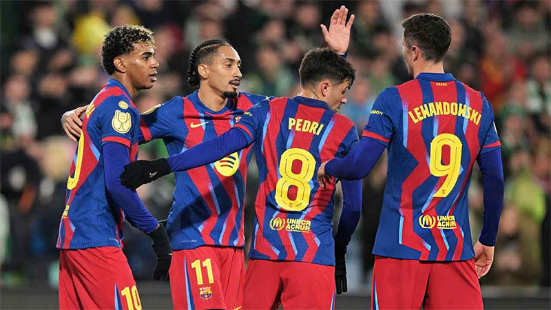 কষ্টার্জিত জয়ে কোয়ার্টার ফাইনালে বার্সেলোনা