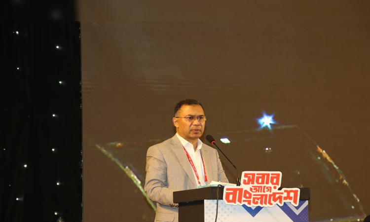 ষড়যন্ত্র করে কেউ বিএনপিকে দমিয়ে রাখতে পারবে না : তারেক রহমান