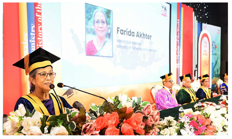 তরুণদের ওপর ডিগ্রি অর্জনের চেয়ে সমাজ পরিবর্তনের দায়িত্ব বেশি: মৎস্য উপদেষ্টা