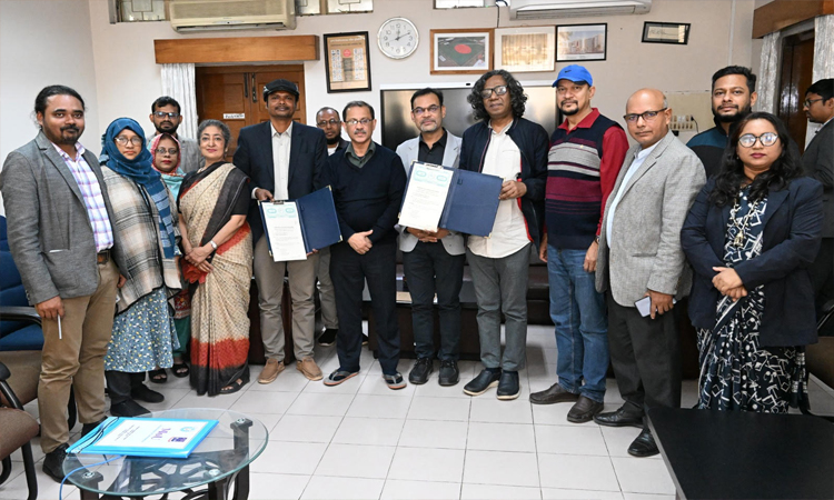 ঢাবি ও খুবি ভাস্কর্য বিভাগের মধ্যে সমঝোতা স্মারক স্বাক্ষর