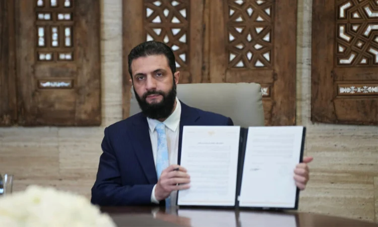 কুর্দিদের সঙ্গে যুদ্ধবিরতিতে সম্মত সিরিয়ার প্রেসিডেন্ট আল-শারা