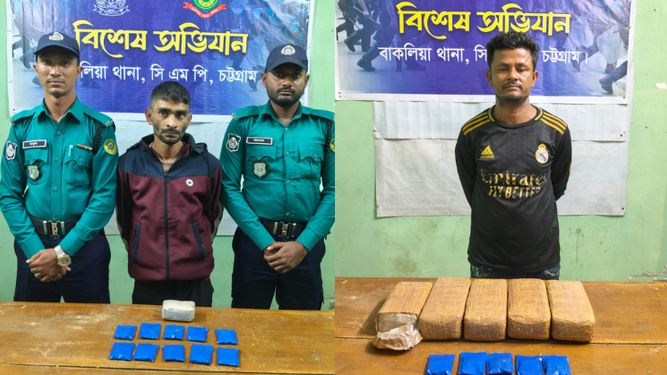 চট্টগ্রামে র‌্যাব-পুলিশের পৃথক অভিযানে ১ কোটি ৫৯ লাখ টাকার ইয়াবাসহ ৪ জন গ্রেফতার