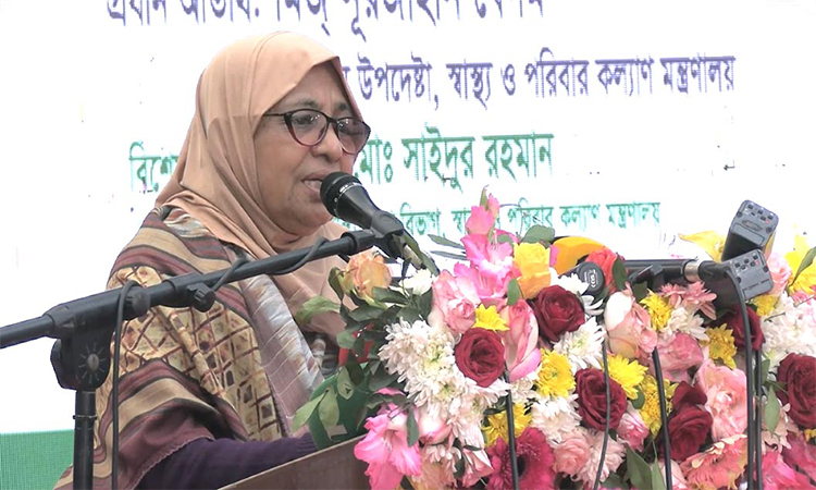 আগামী প্রজন্মের জন্য নিরাপদ দেশ রেখে যেতে চাইলে সবাইকে হ্যাঁ ভোট দিতে হবে: স্বাস্থ্য উপদেষ্টা