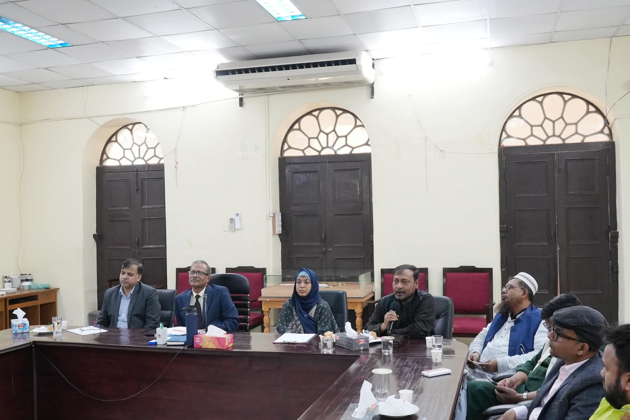 জকসু’র নির্বাহী কমিটির সঙ্গে মতবিনিময় সভা অনুষ্ঠিত