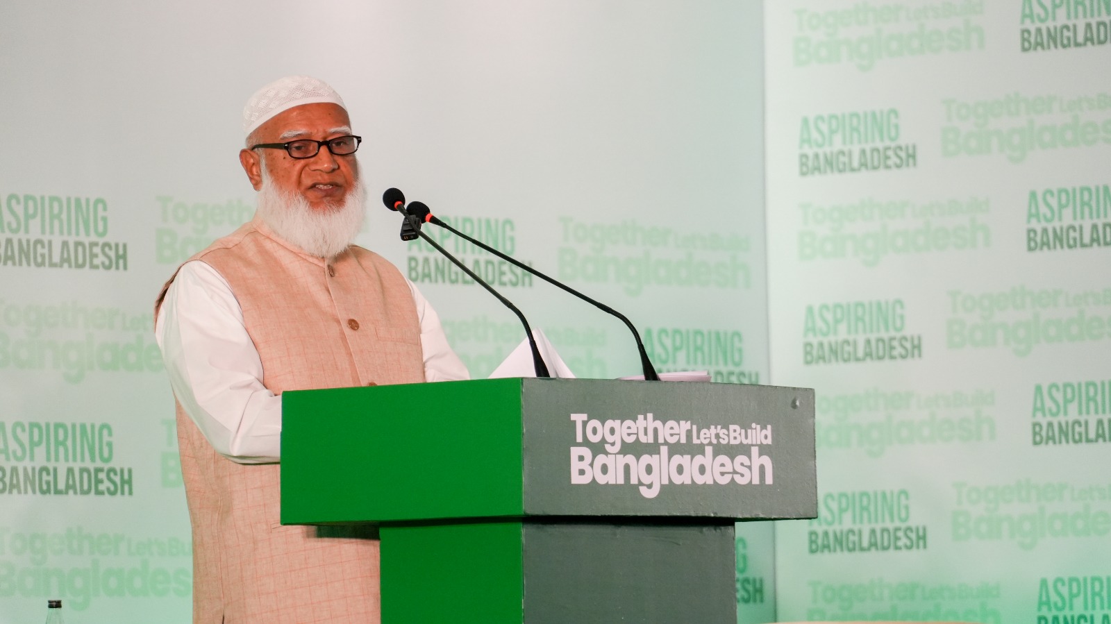 ‘নতুন বাংলাদেশ’-এর নীতিগত রূপরেখা তুলে ধরলেন জামায়াত আমির