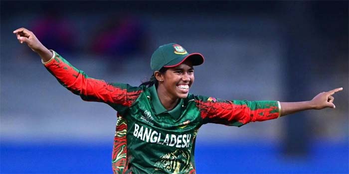 স্বর্ণার ছক্কার রেকর্ড গড়া ম্যাচে সহজ জয় বাংলাদেশের