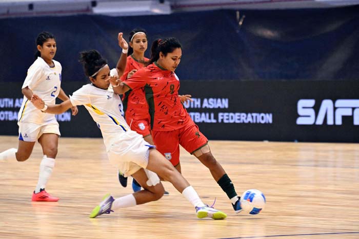 সাফ নারী ফুটসাল চ্যাম্পিয়নশিপে বাংলাদেশের বড় জয়