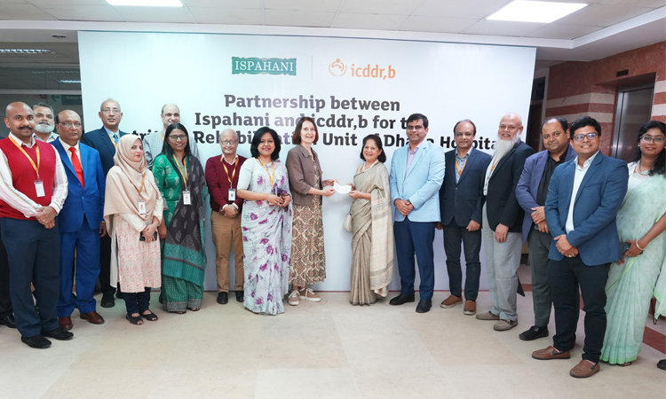 তীব্র অপুষ্টিতে আক্রান্ত শিশুদের চিকিৎসা প্রদানে আইসিডিডিআর,বি’র পাশে ইস্পাহানি গ্রুপ