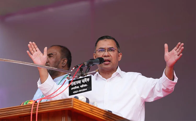 আসন্ন নির্বাচনে ধানের শীষকে বিজয়ী করার আহ্বান তারেক রহমানের 