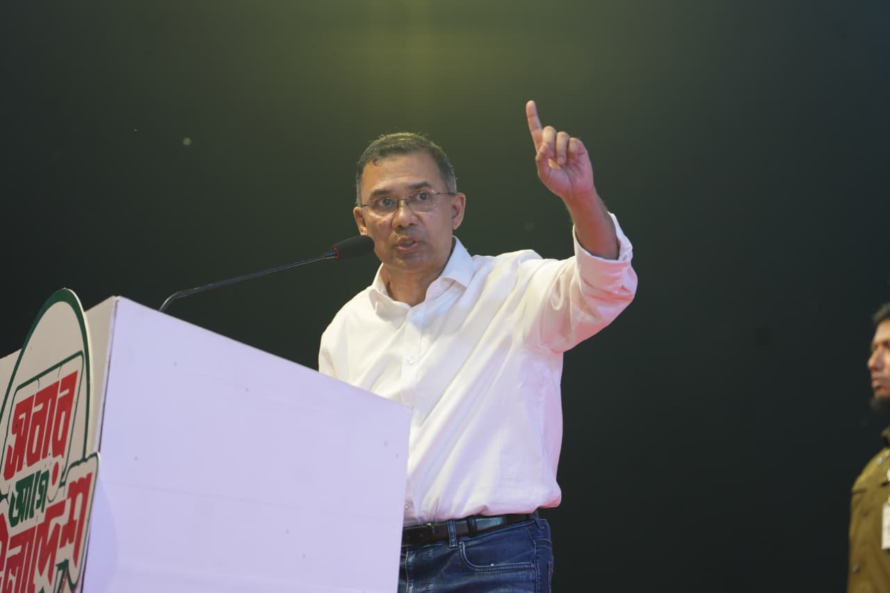 তারেক রহমানের ঢাকা-১৭ আসনের নির্বাচনী জনসভা আজ